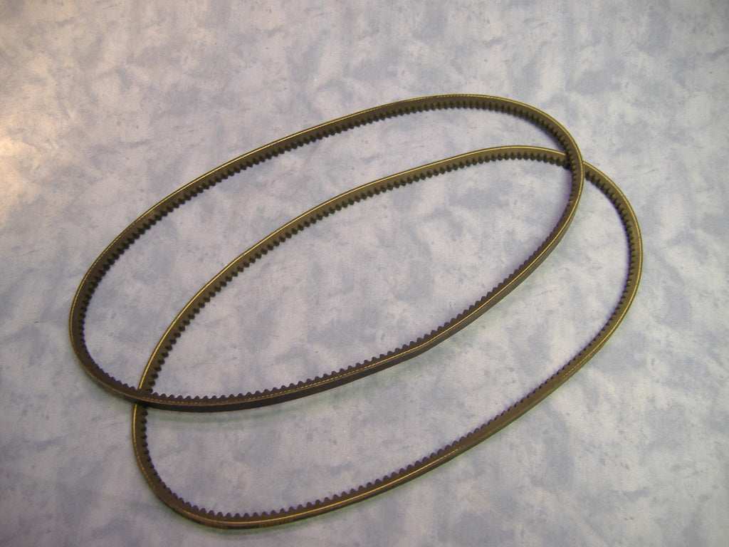 M813 CUMMINS POWER STEERING BELT SET # MS5106647-2, NSN 3030008340507, NSN 3030008324312, MS51066-48-2, MS51066RP47-2