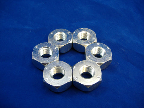 LEFT HAND LUG NUT FOR FRONT WHEEL OR SINGLE WHEEL, SET OF SIX, M35-M54-M809-M939 MS51983-1