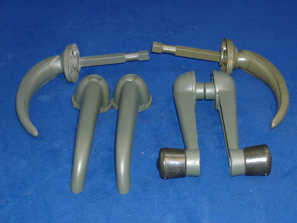 MILITARY DOOR HANDLE, MILITARY INSIDE DOOR HANDLES, M35A2 DOOR HANDLE, M54A2 DOOR HANDLES, M809 DOOR HANDLES, M109A3 DOOR HANDLES, M35A3 DOOR HANDLES, M818 DOOR HANDLE, M923, M939, M925, M813, M816 DOOR HANDLES. # 7975609, NSN 2540007975609MILITARY TRUCK PARTS, M818 PARTS M813 PARTS, M35A2 PARTS, M35A3 PARTS, M109 PARTS, M275 PARTS, GAMMA GOAT, STEEL SOLDIERS, BIG MIKES SURPLUS, BIG MIKES ARMY TRUCK PARTS, DEUCE DOOR HANDLE