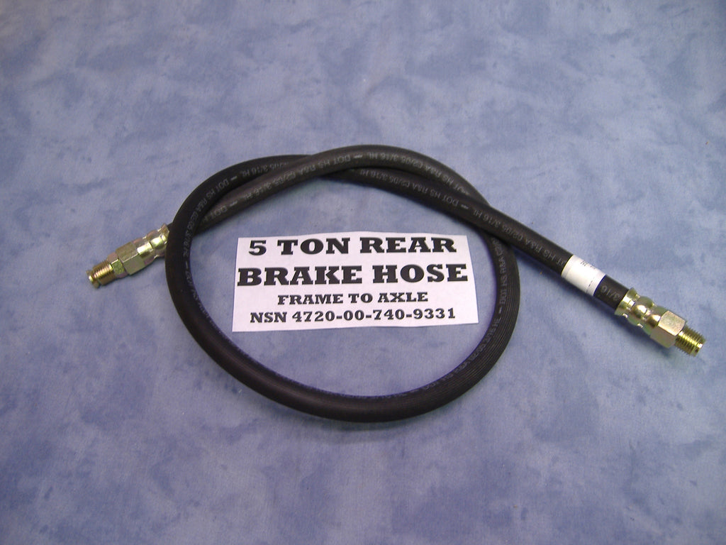 MILITARY TRUCK 5 TON REAR BRAKE HOSE M54 M809 # 7409331 NSN 4720007409331.