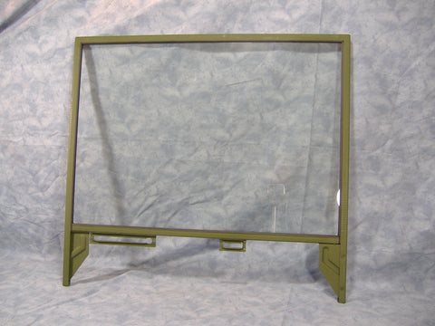 DOOR WINDOW FRAME AND GLASS ASSEMBLY, RIGHT SIDE - 7529305 2.5 TON AND 5 TON