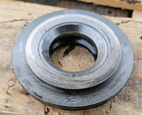 USED, TAKE OFF - BALL AND CLAW OR REZEPA AXLE SEAL RETAINER FOR 2.5 TON