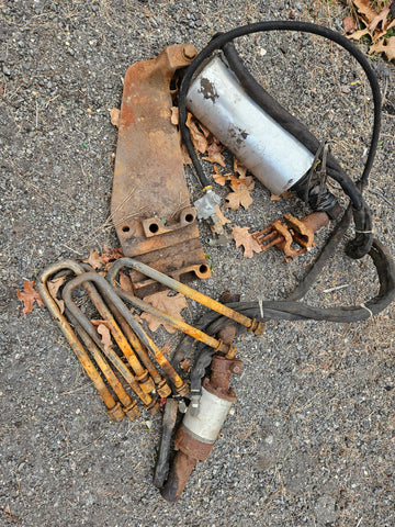 USED, TAKE OFF - AIR STEERING KIT FOR 2.5 TON TRUCKS
