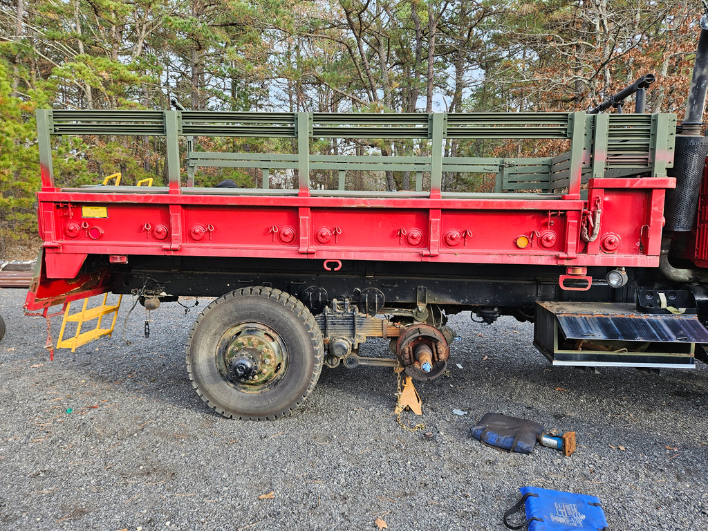 USED, TAKE OFF - 14 FOOT DROP SIDE 5 TON CARGO BODY