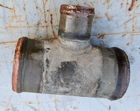 USED, TAKE OFF - COOLING SYSTEM TEE FOR M939, M939A1 - 12277168
