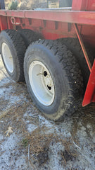 10 GOODYEAR G124 9.00-20 RADIAL TIRES ON 2.5 TON WHEELS