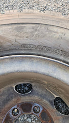 10 GOODYEAR G124 9.00-20 RADIAL TIRES ON 2.5 TON WHEELS