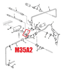 AIR GOVERNOR ADAPTER FITTING - 11613883, 120B1-8X1-8