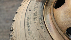10 GOODYEAR G124 9.00-20 RADIAL TIRES ON 2.5 TON WHEELS