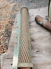 USED, TAKE OFF - EXHAUST STACK SHIELD AND BACKING PLATE FOR 2.5 TON NON TURBO MULTIFUEL EXHAUST SYSTEM