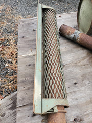 USED, TAKE OFF - EXHAUST STACK SHIELD AND BACKING PLATE FOR 2.5 TON NON TURBO MULTIFUEL EXHAUST SYSTEM