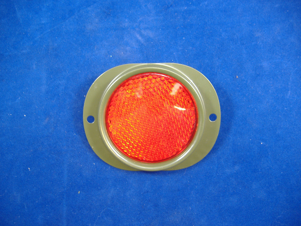 MILITARY RED REFLECTOR, M35A2 REFLECTOR, MILITARY TRUCK REFLECTOR, M813 REFLECTOR