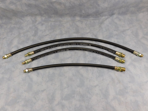 COMPLETE BRAKE HOSE SET FOR "BOBBED" 4 WHEEL CONVERTED M35A2 - M35A3