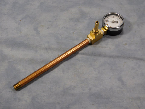 PRESSURE BLEEDER HEAD ASSEMBLY w/GAUGE FOR M35A2 - PB2
