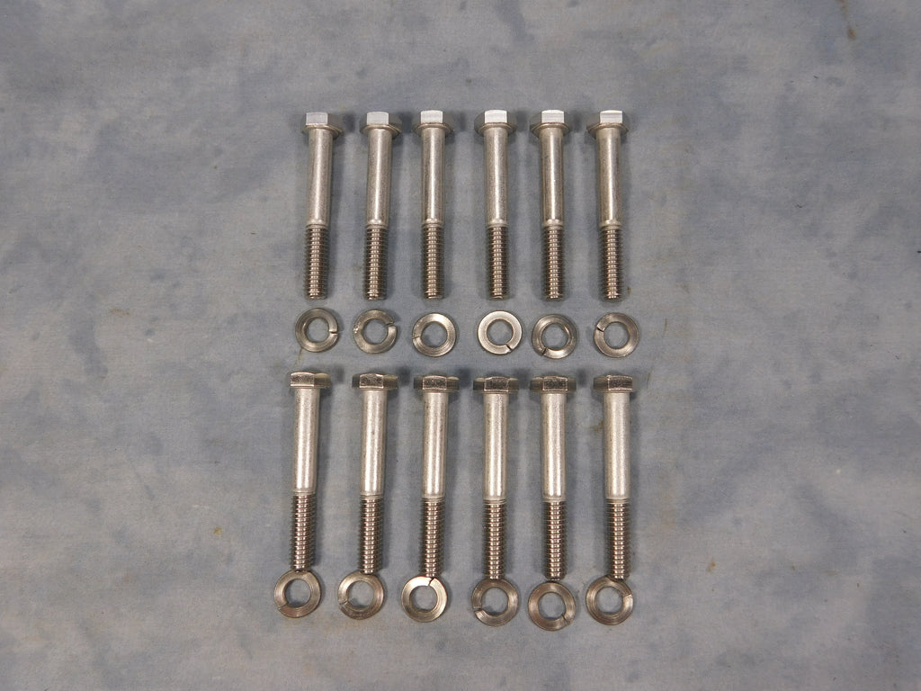 STAINLESS STEEL WATER MANIFOLD BOLT SET FOR MULTIFUEL ENGINES - WMBS12