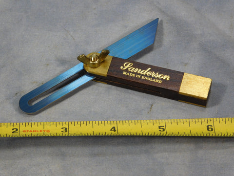 SANDERSON MINITURE SLIDING T BEVEL FOR MINITURE WOODWORKING MADE IN ENGLAND