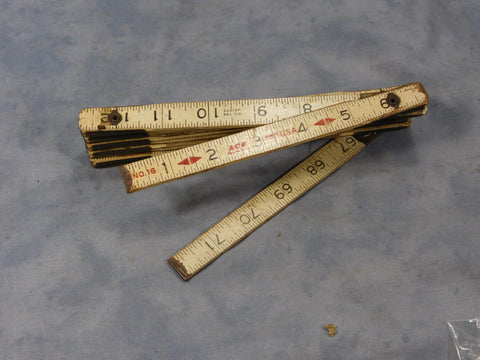 ACE No. 16 FOLDING TAPE MEASURE 72"