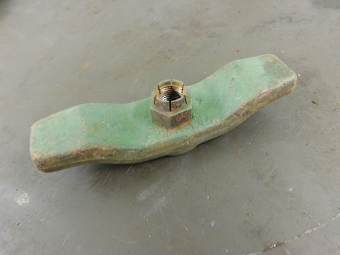 USED, TAKE OFF - WINDSHIELD FRAME FOLD BRACKET HANDLE - 7373338