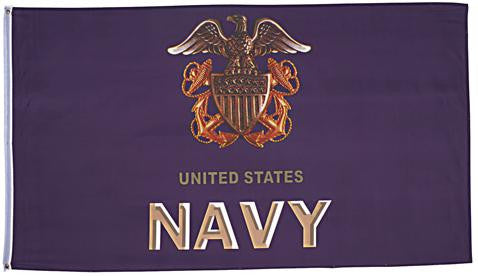 UNITED STATES NAVY 3'X5' FLAG