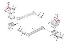 ANGLE TAB FOR REAR SUSPENSION MOUNTING BRACKETS - 8723830