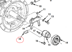 PART # 7520980 NSN 5340-00-392-4017, 5340003924017, 914300, 644T2, 1644T2, 230C12