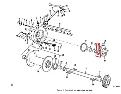 WINCH DRUM SHAFT THRUST RING - 7538702