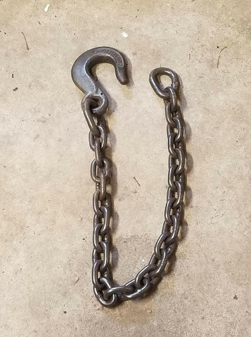 CORRECT WINCH LEAD CHAIN FOR M35A2 FRONT MOUNTED WINCH - 10944639-3