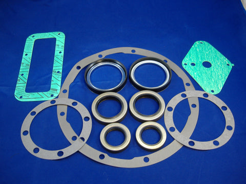 COMPLETE FRONT AXLE SEAL AND GASKET KIT FOR M35A2 2.5 TON ROCKWELL AXLE