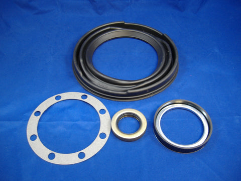 FRONT WHEEL HUB GASKET AND SEAL KIT w/ NON ZIPPER SUPER BOOT FOR M35A2