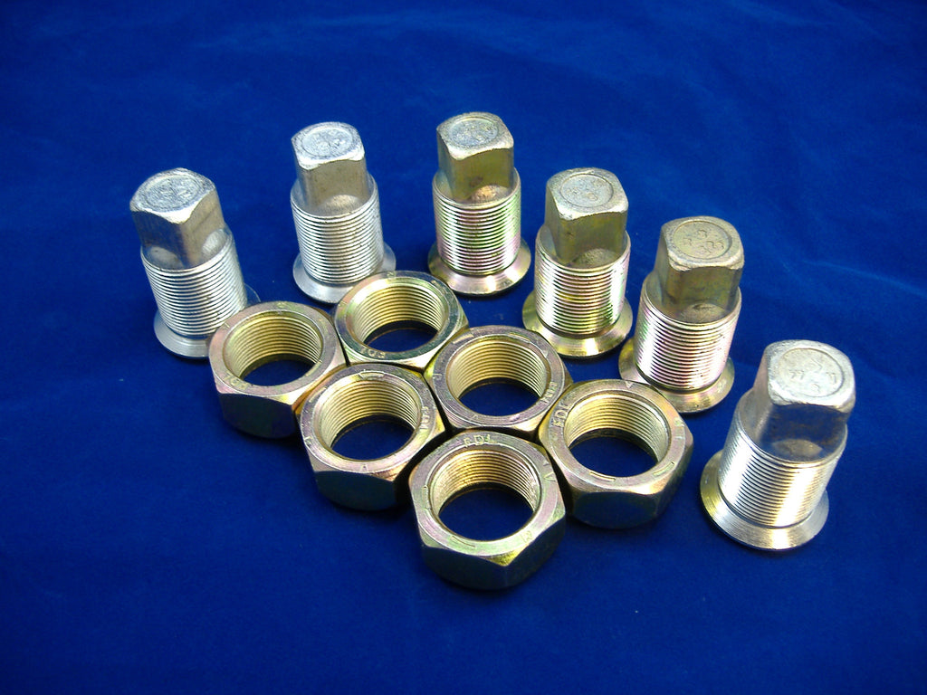 M35A2 LUG NUTS, ROCKWELL AXLES, MILITARY TRUCK LUG NUTS, ROCKWELL 2.5 TON, # MS53068-2

