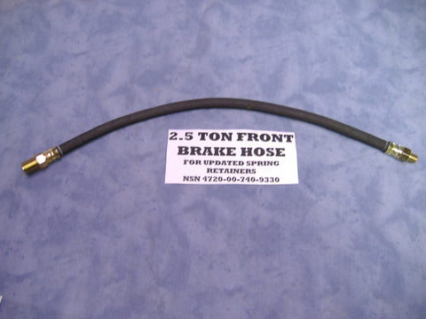 FRONT BRAKE HOSE FOR M35A2 - M54 - M809 7409330