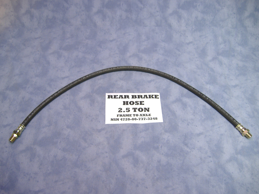 MILITARY TRUCK REAR BRAKE HOSE FOR M35A2 M35A3 M44 # 7373248