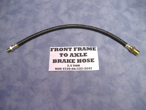 FRAME TO AXLE FRONT BRAKE HOSE FOR M35A2 - M35A3 7373247