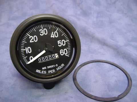 SPEEDOMETER, 0-60 MPH, MS39021-2