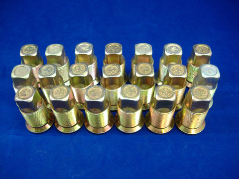 RIGHT HAND INNER LUG NUT FOR DUAL REAR WHEELS, SET OF TWENTY, M35-M54-M809-M939 MS53068-2