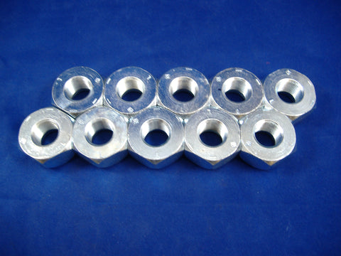 LEFT HAND LUG NUT FOR FRONT WHEEL OR SINGLE WHEEL, SET OF TEN, M37-M35-M54-M809-M939 MS51983-1