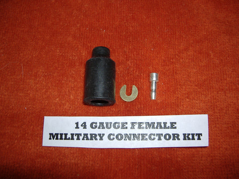14 GAUGE MILITARY FEMALE "PACKARD" WIRE CONNECTOR MS27142-2