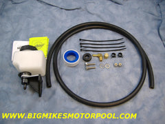 M35A2 MASTER CYLINDER REMOTE RESERVOIR KIT, REAL CUSTOM TRUCKS, STEEL SOLDIERS, SINGLE CIRCUIT BRAKES, M109A2, M809, M813, M54A2, 5 TON, DEUCE, 