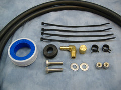 M35A2 MASTER CYLINDER REMOTE RESERVOIR KIT, REAL CUSTOM TRUCKS, STEEL SOLDIERS, SINGLE CIRCUIT BRAKES, M109A2, M809, M813, M54A2, 5 TON, DEUCE, 